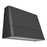 RAB SLIM22 Medium LED Adjustable Wall Pack - Battery Backup - Photocell - 50 | 70 | 85 | 100W - CCT Selectable - 120-277V - Bronze