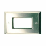 Westgate Trim For SLE Step Lights - Flat - Brushed Nickel