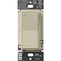 Lutron RadioRA 3 Sunnata Fan Control - Clay
