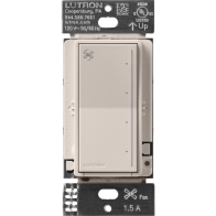 Lutron RadioRA 3 Sunnata Fan Control - Taupe