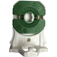 Stucchi Medium Bi-Pin Shunted T8 Socket Post Mount - Green