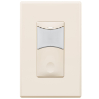 SensorWorx Wall Switch Sensor - PIR + Daylight Detection - 1-Pole - Auto On - 120-277V - Ivory
