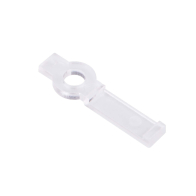 WAC Lighting 8mm LED Tape Light Pack of 10 Mounting Clips - White