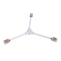 WAC Lighting LED Tape Light 24V Flex Y Connector - White
