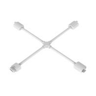 WAC Lighting X-Connector for 12V Snap-On Tape Light - 12V - White