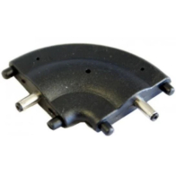 Westgate Under Cabinet Corner Connector - Black