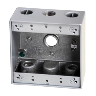 Westgate Two-Gang Weatherproof Box - 3/4