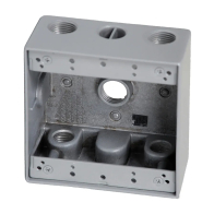 Westgate Two-Gang Weatherproof Box - 3/4