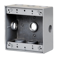 Westgate Two-Gang Weatherproof Box - 3/4
