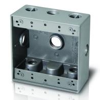 Westgate Two-Gang Weatherproof Box - 3/4