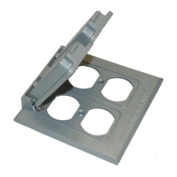 Westgate Two-Gang 2 Duplex Receptacle Cover