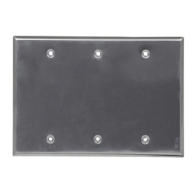 Westgate Three-Gang Blank Cover