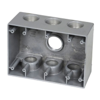 Westgate Three-Gang Deep Box - 3/4