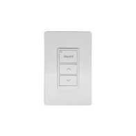 MaxLite Battery Powered 3-Button Wall Switch - Bluetooth - White