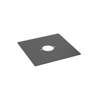 WAC Lighting Outdoor Track J-Box Cover - Black
