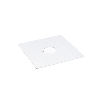WAC Lighting Outdoor Track J-Box Cover - White