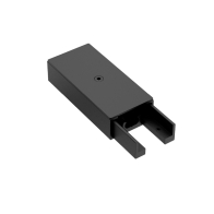 WAC Lighting Outdoor Track Feed End - Black