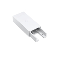 WAC Lighting Outdoor Track Feed End - White