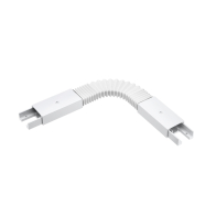 WAC Lighting Outdoor Track Flex Connector - White