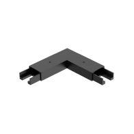 WAC Lighting Outdoor Track L-Connector - Black