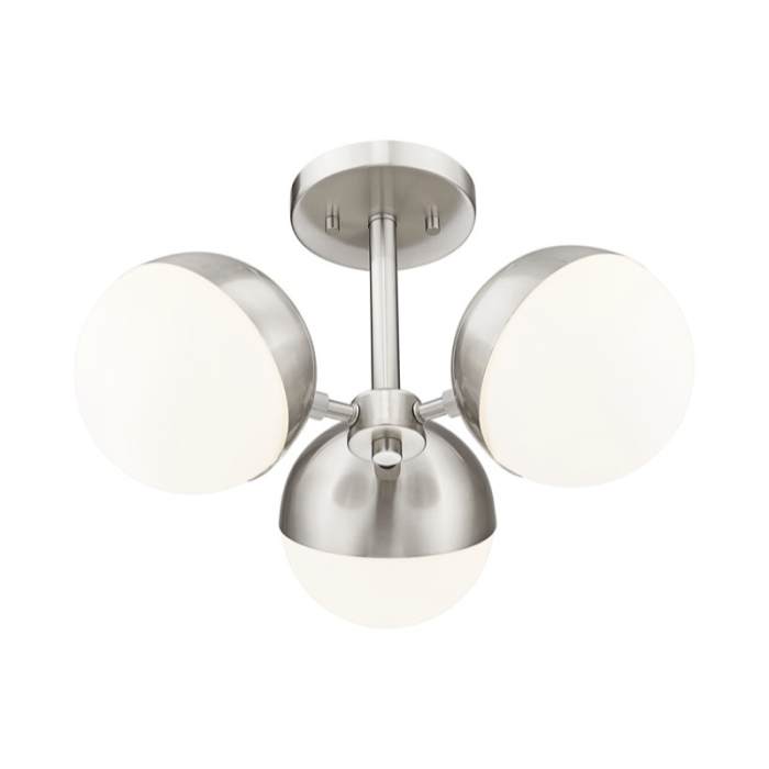 Z-Lite Realm Sphere Semi Flush Mount - Thumbnail 4