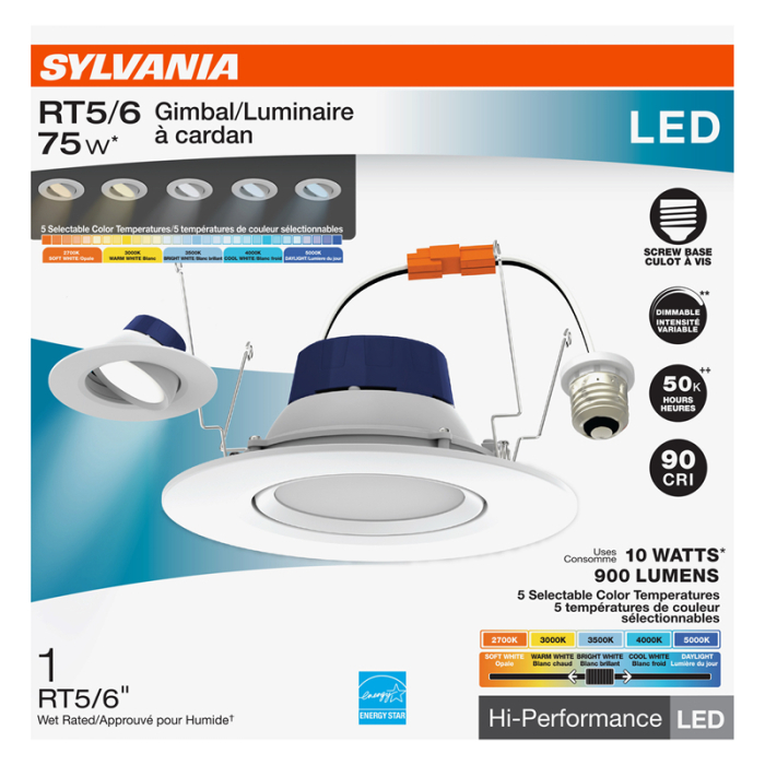 Sylvania 65121 LEDRT56G900SC3 5/6