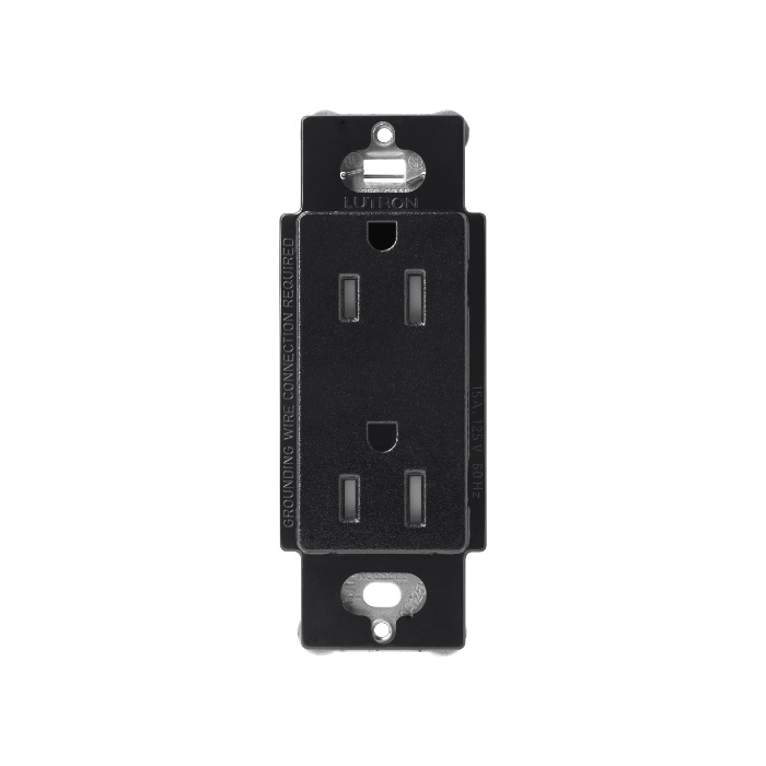 Lutron SCRS-15-TR-MN Claro 15A Tamper Resistant Receptacle