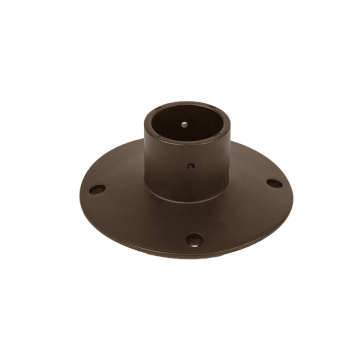 WAC Lighting Concrete Pour Base for 1" Inground Path Indicator Light - Black