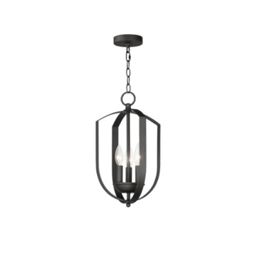 Maxim Lighting Provident 16" 3-Light Chandelier - 120V - Black