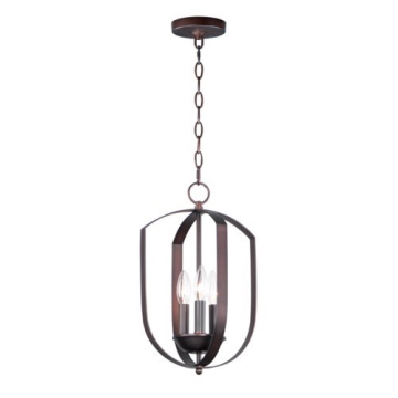 Maxim Lighting Provident 16" 3-Light Chandelier - 120V - Oil Rubbed Bronze