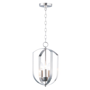 Maxim Lighting Provident 16" 3-Light Chandelier - 120V - Satin Nickel