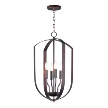 Maxim Lighting Provident 23.5" 4-Light Chandelier - 120V - Oil Rubbed Bronze