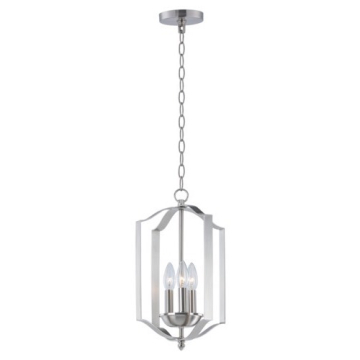 Maxim Lighting Provident 16" 3-Light Chandelier - 120V - Satin Nickel