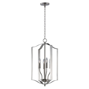 Maxim Lighting Provident 24" 4-Light Chandelier - 120V - Satin Nickel