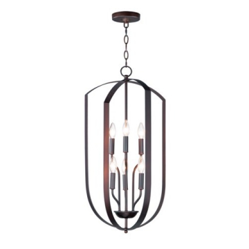 Maxim Lighting Provident 30" 6-Light Chandelier - 120V - Oil Rubbed Bronze