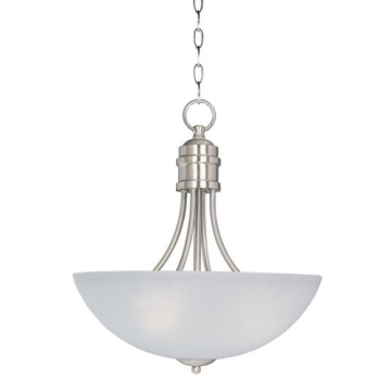 Maxim Lighting Logan 3-Light Pendant - 120V - Satin Nickel