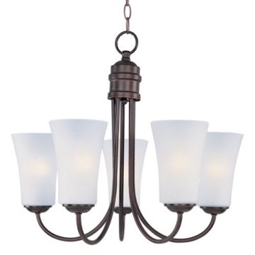 Maxim Lighting Logan 5-Light Chandelier - 120V - Oil Rubbed Bronze