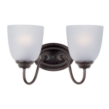 Maxim Lighting Stefan 2-Light Bath Vanity Light - 120V - Oil Rubbed Bronze
