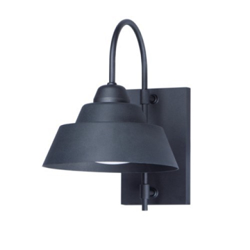 Maxim Lighting Shoreline 11" 1-Light Outdoor Wall Sconce - Black