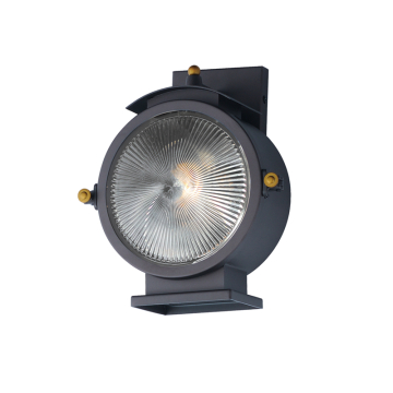 Maxim Lighting Portside 1-Light Outdoor Wall Sconce - 120V - Oil Rubbed Bronze / Antique Brass