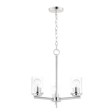 Maxim Lighting Corona 3-Light Chandelier - 120V - Satin Nickel