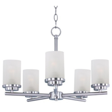 Maxim Lighting Corona 5-Light Chandelier - 120V - Satin Nickel