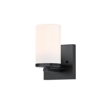 Maxim Lighting Lateral 1-Light Vanity Sconce - 120V - Black