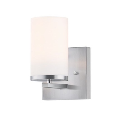 Maxim Lighting Lateral 1-Light Vanity Sconce - 120V - Satin Nickel