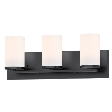 Maxim Lighting Lateral 3-Light Vanity Light - 120V - Black