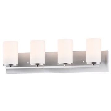 Maxim Lighting Lateral 4-Light Vanity Light - 120V - Satin Nickel