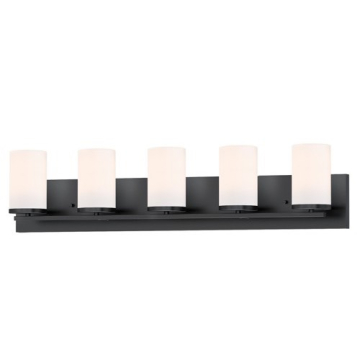 Maxim Lighting Lateral 5-Light Vanity Light - 120V - Black