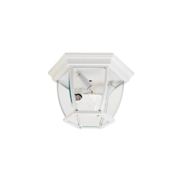 Maxim Lighting Crown Hill 3-Light Outdoor Ceiling Mount - 120V - White