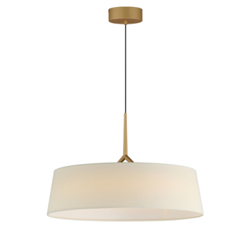 Maxim Lighting Paramount 21" LED Pendant - 120-277V - Natural Aged Brass