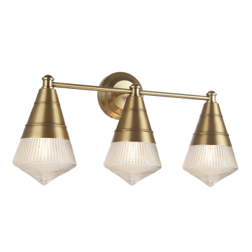Maxim Lighting Hargreaves 3-Light Bath Vanity Light - 120V - Natural Aged Brass